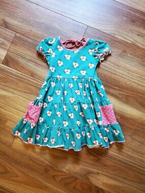SweetHoney Floral Twirl Dress Size 5
